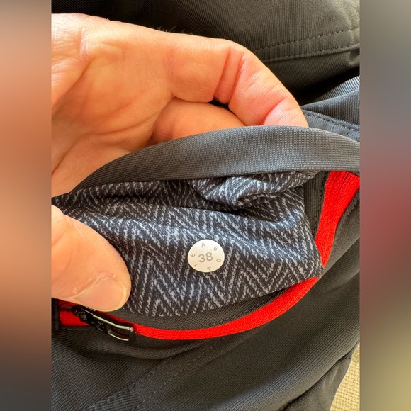 LuluLemon Athletica Classic Utilitech Fit Pants, Gray, Size 38 - Picture 9 of 14